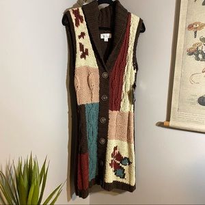 SISTERS | Rebecca Elliot Boho Knit Sweater Vest